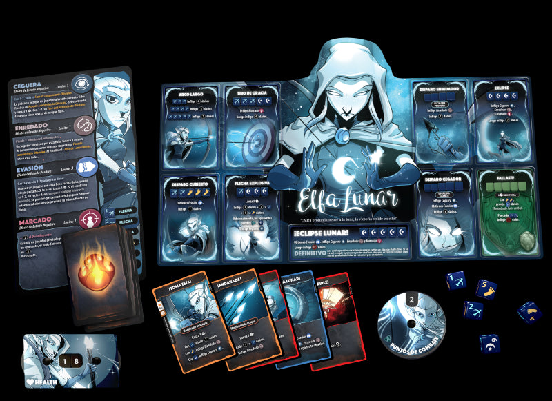 Bárbaro Vs Elfa Lunar - Dice Throne