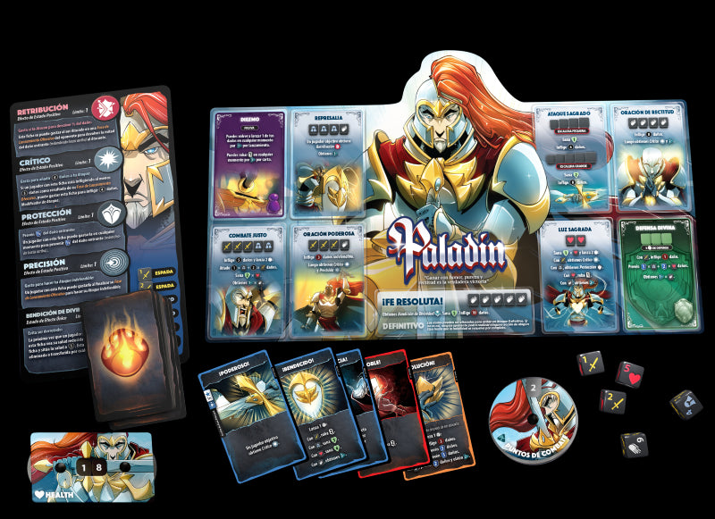 Monje Vs Paladín - Dice Throne