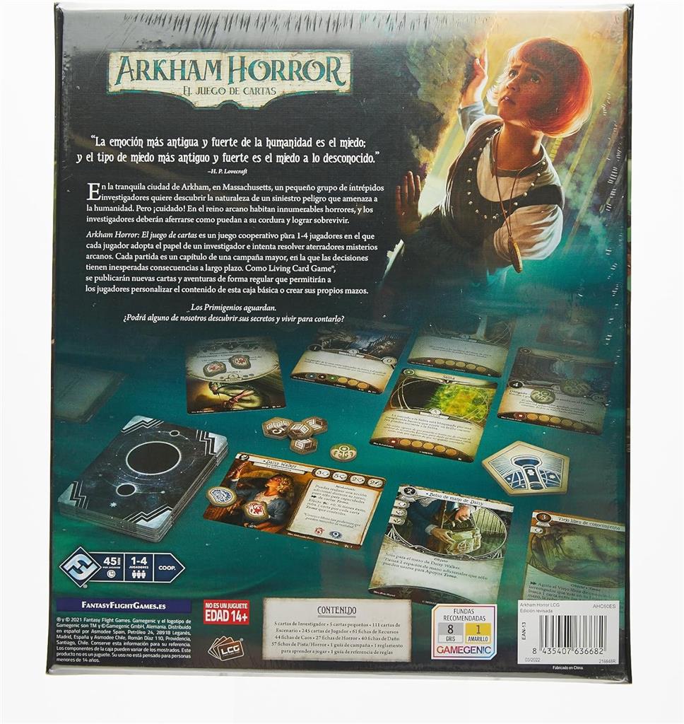 Arkham Horror: el juego de cartas Ed. Revisada