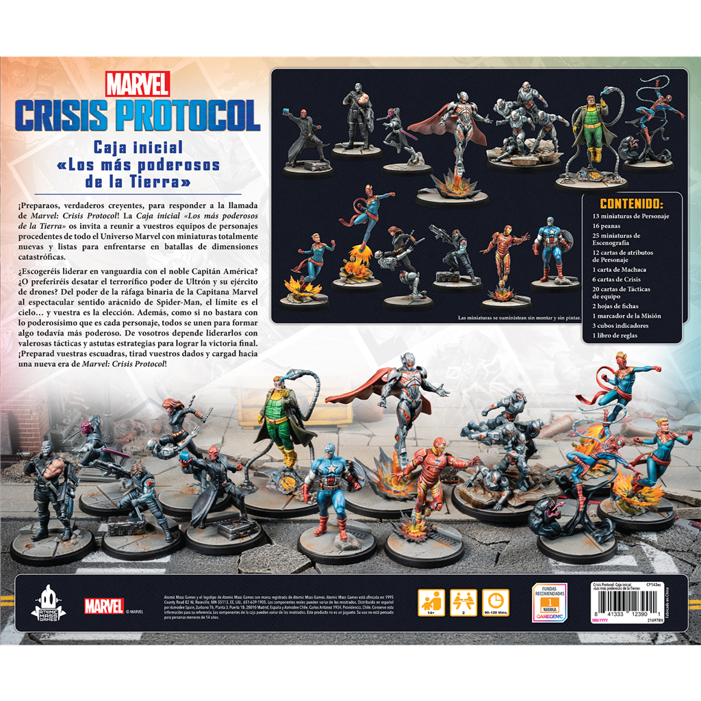 MCP: Marvel Crisis Protocol Caja inicial