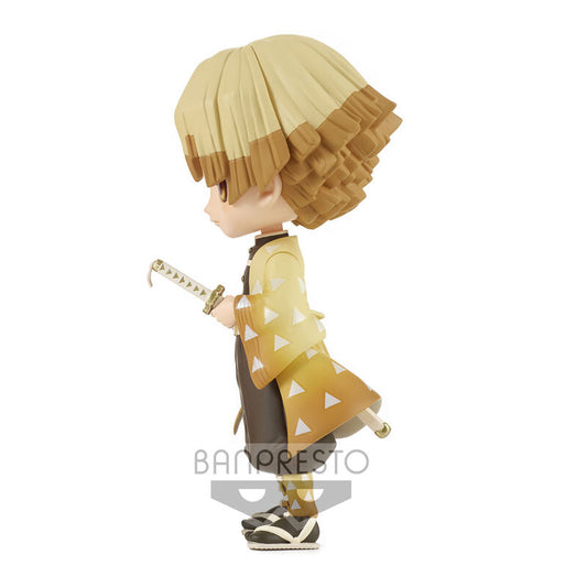 Figura Zenitsu Agatsuma Demon Slayer Kimetsu no Yaiba Q posket ver.B 14cm