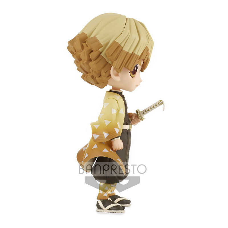 Figura Zenitsu Agatsuma Demon Slayer Kimetsu no Yaiba Q posket ver.B 14cm