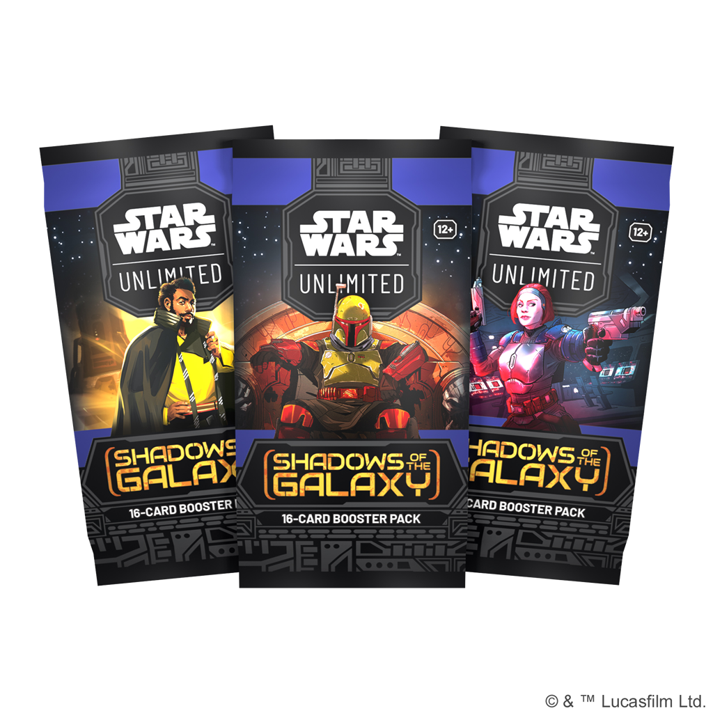 Star Wars Unlimited: Shadows of the Galaxy Booster (Inglés) (Caja de Sobres)