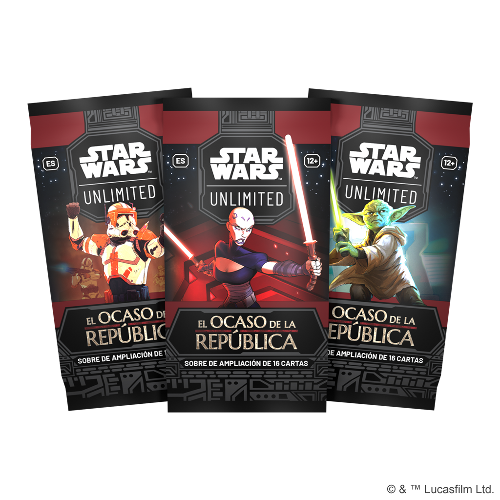 Star Wars Unlimited: El Ocaso de la República (Caja de Sobres)