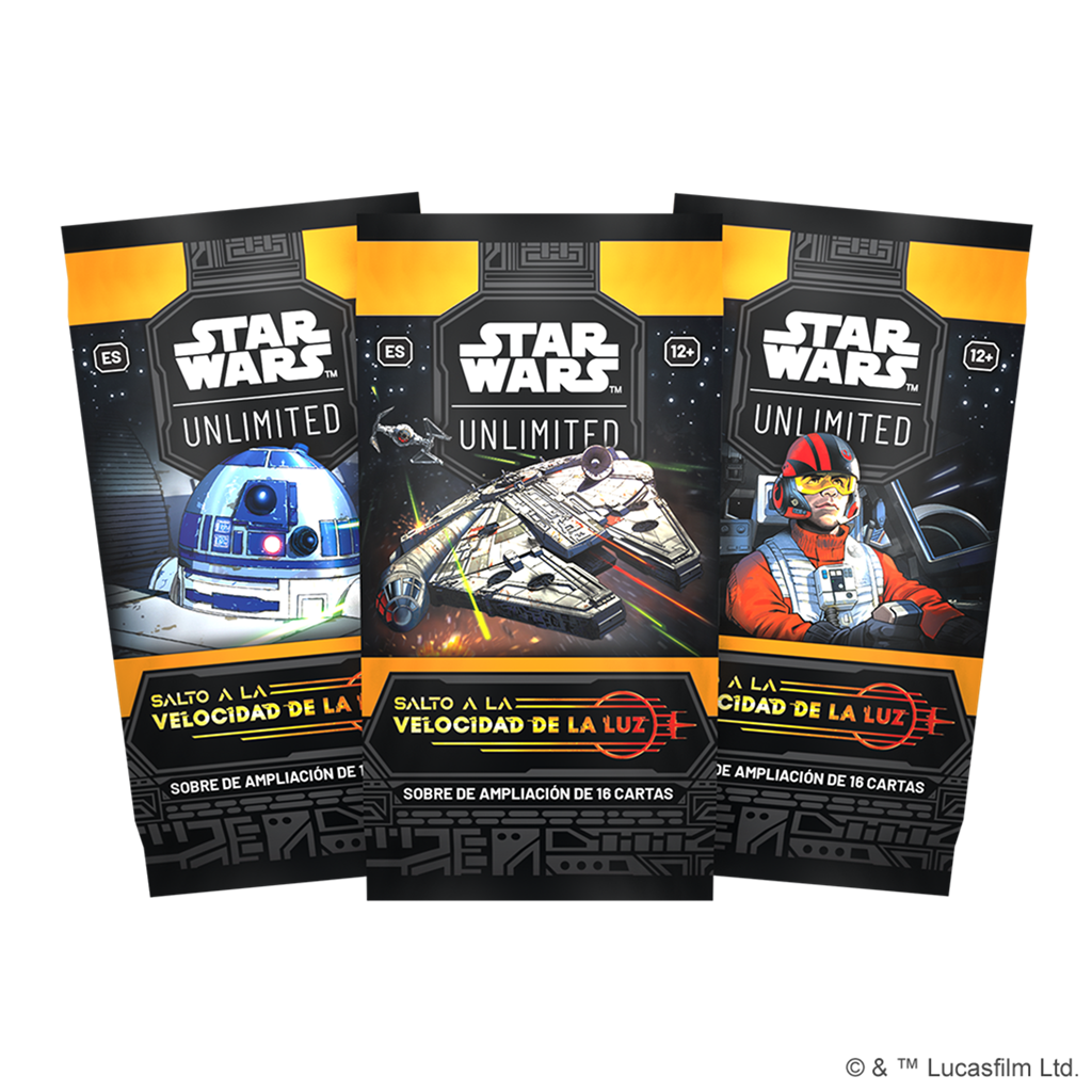 Star Wars Unlimited: Jump to Lightspeed (inglés) (Caja de Sobres)
