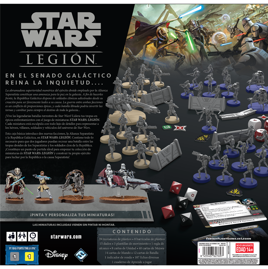 SW Legión: Las Guerras Clon