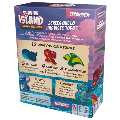 Survive The Island:Expansión Monstruosa