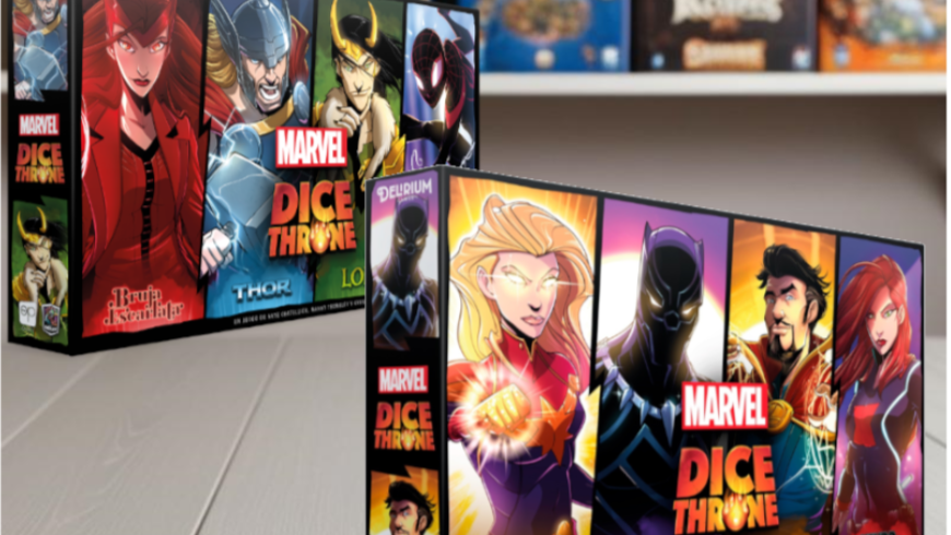 Pack [Marvel Dice Throne Caja 1 +Correcciones + Marvel Dice Throne Caja 2]