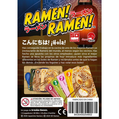 Juego de mesa Ramen! Ramen! español